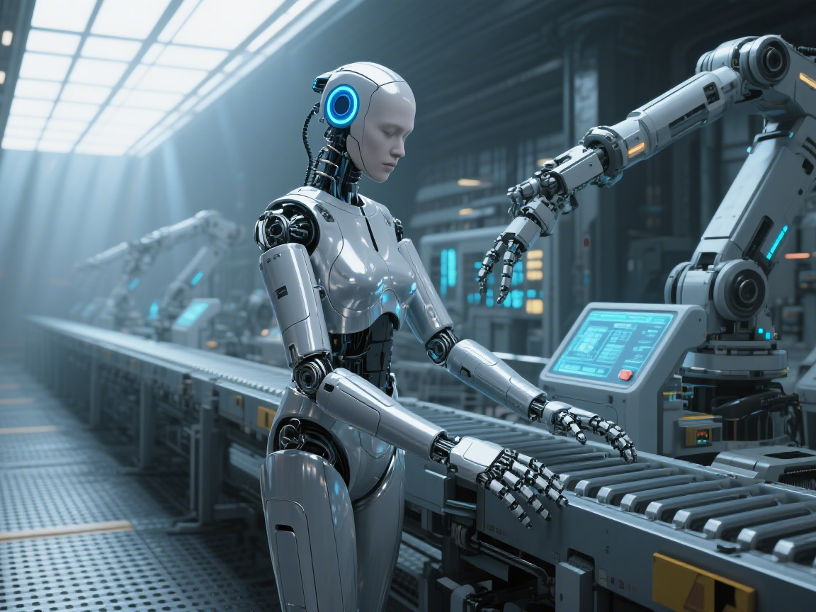 工厂人形机器人